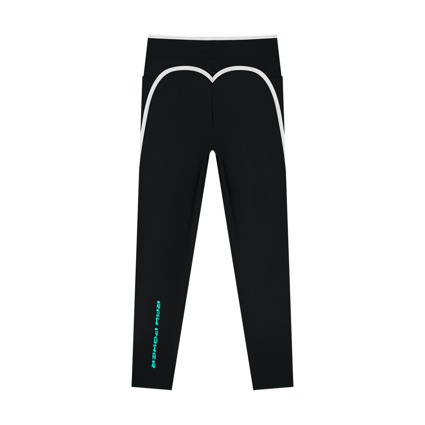 Women’s Leggings Colour Black Yoga Raw Power