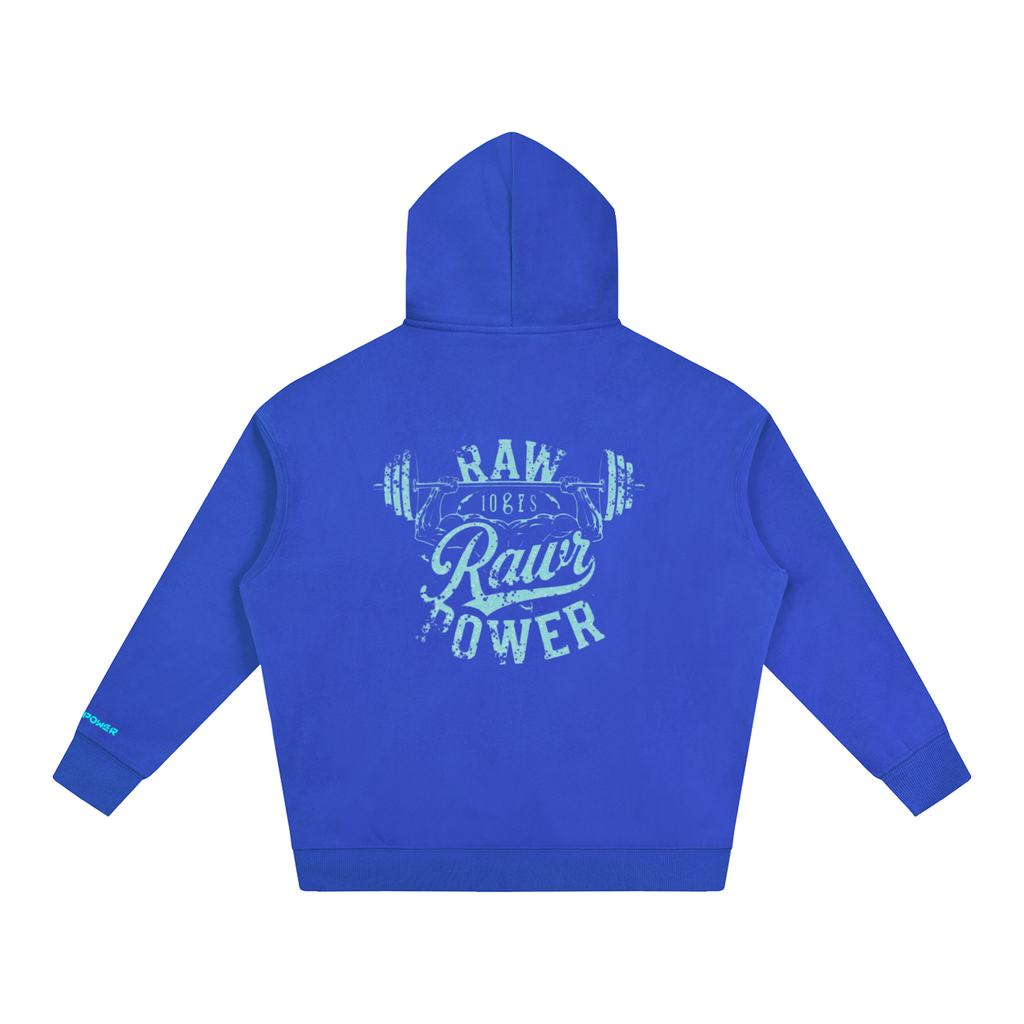 Fleece Hoodie Vintage Raw Power