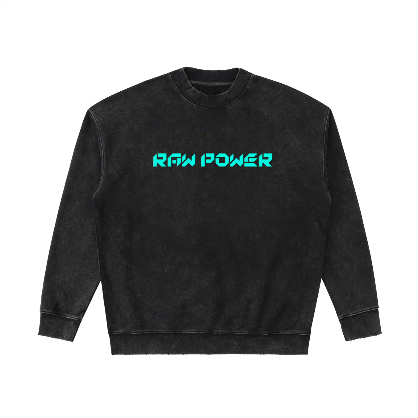 Fleece Hoodie Vintage Raw Power