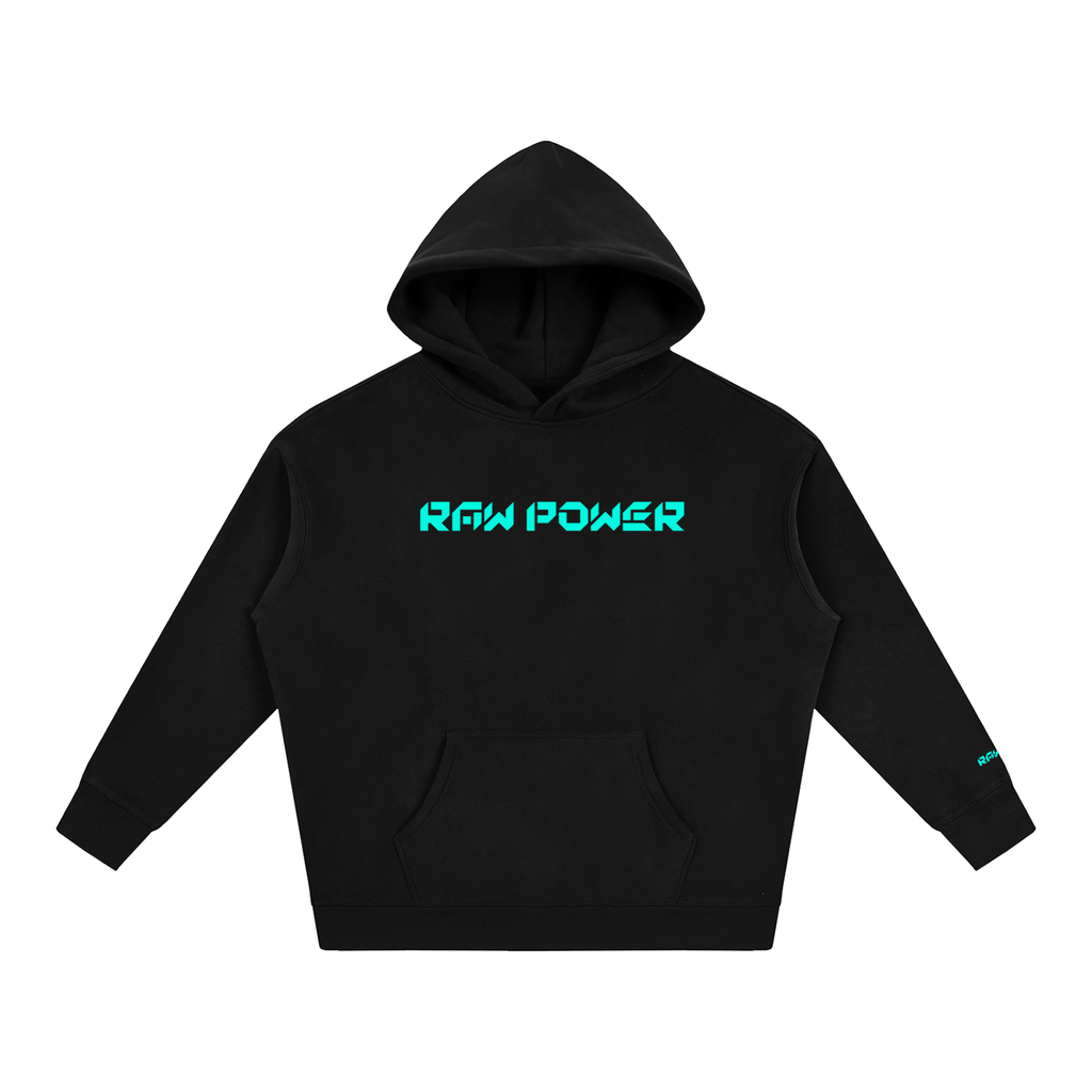 Oversize Fleeced Hoodie Raw Power