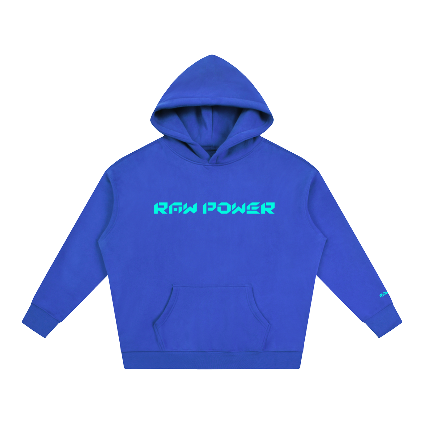 Fleece Hoodie Vintage Raw Power