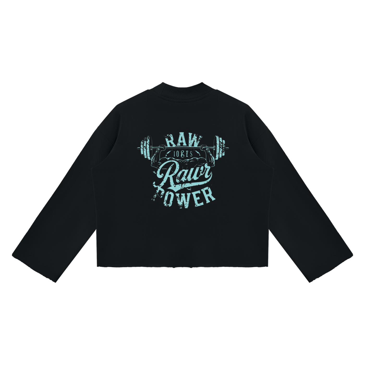 Fleece Hoodie Vintage Raw Power